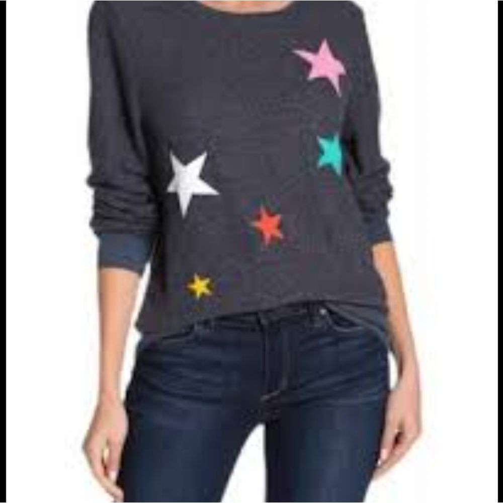 Wildfox Star Sweater Sweatshirt Size XS
